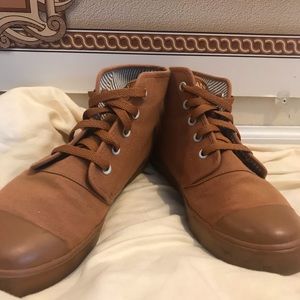 Sahara Sand Bangs High Tops